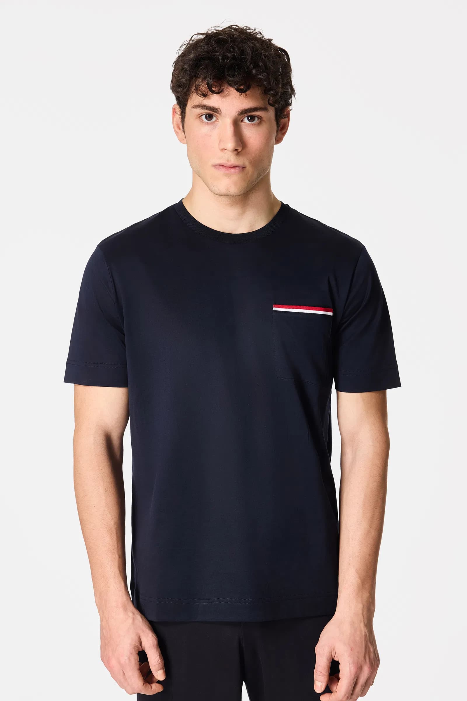 Tween Slim Fit Lacivert T-shirt görsel 2