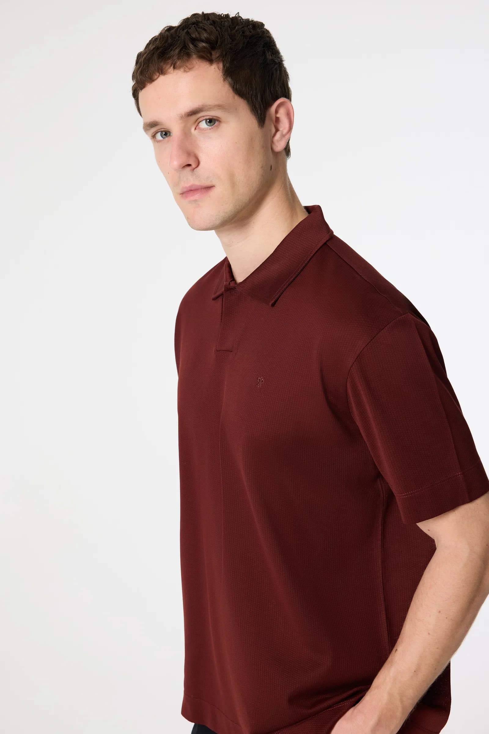 Damat Regular Fit Kiremit T-shirt görsel 4
