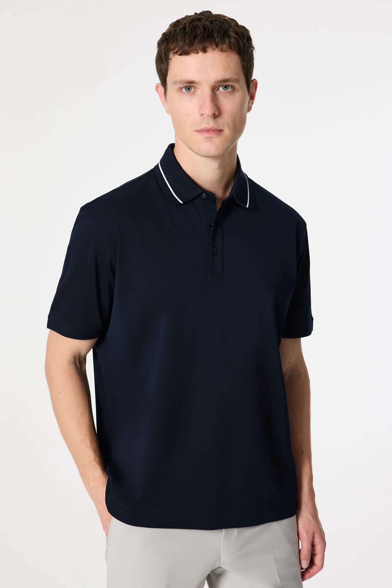 Damat Regular Fit Lacivert T-shirt görsel 2