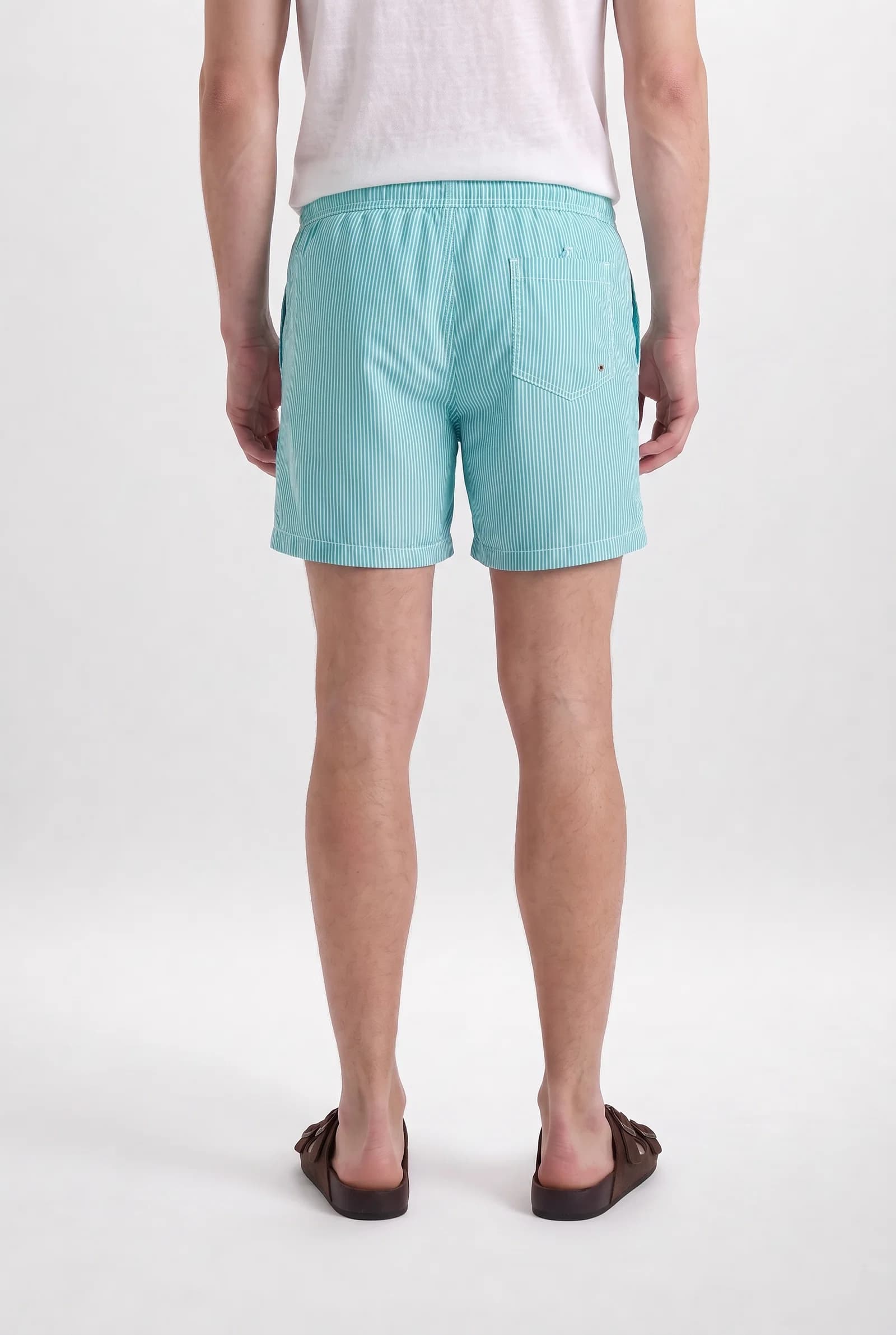 Tween Regular Fit Yeşil Şort Mayo görsel 3